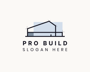 Warehouse Building Property logo design