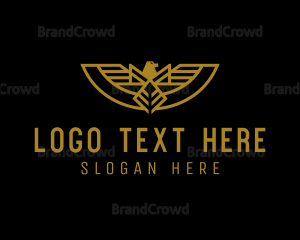 Gold Eagle Sigil Logo