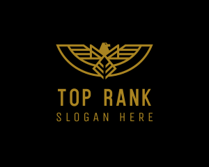 Gold Eagle Sigil logo design