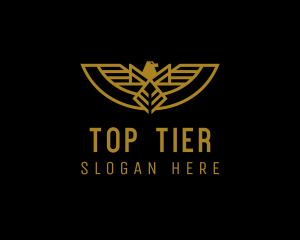 Ranking - Gold Eagle Sigil logo design