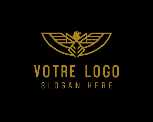 Patch - Gold Eagle Sigil logo design