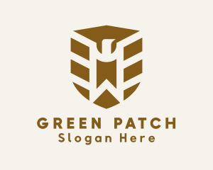 Patch - Eagle Shield Crest logo design