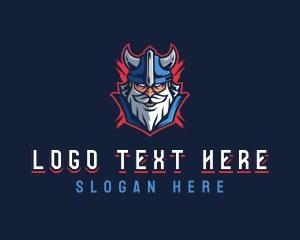 Thor - Viking Beard Warrior logo design