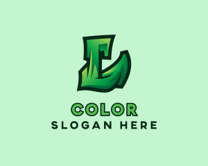 Green Urban Letter L  Logo