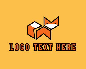 Geometric Fox Animal Logo