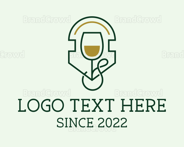 Wine Glass Tea Logo
