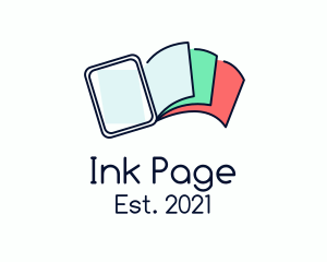 Digital Book Pages logo design