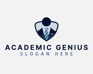 Professor - Corporate Suit Person logo design