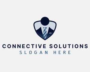 Associate - Corporate Suit Person logo design