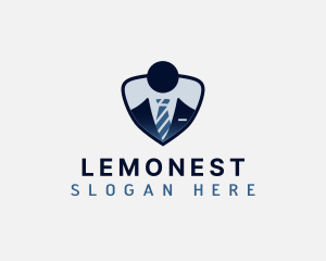 Suit - Corporate Suit Person logo design