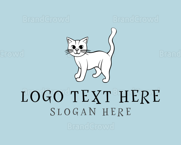 Cat Kitten Pet Logo