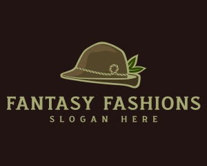 Costume - Tyrolean Hat Costume logo design