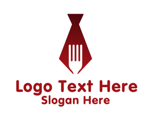 Necktie Fork Fine Dining Logo