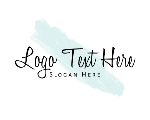 Feminine Watercolor Brand Logo