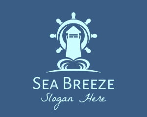 Sailor - Blue Sailor Lighthouse logo design