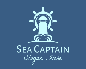 Sailor - Blue Sailor Lighthouse logo design
