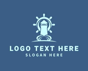 Sailor - Blue Sailor Lighthouse logo design