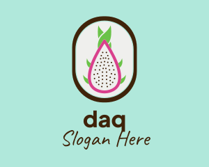 Dragon Fruit Badge  Logo