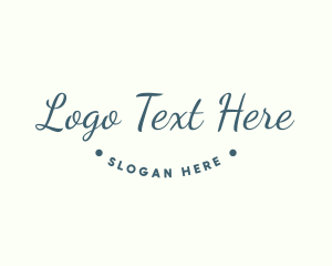 Store - Minimalist Cursive Business logo design