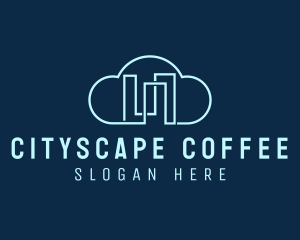 Nyc - Cloud City Buildings logo design