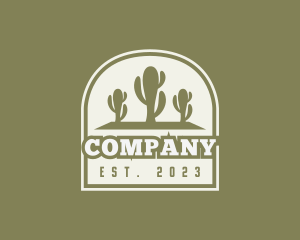 Signage - Desert Cactus Cowboy logo design