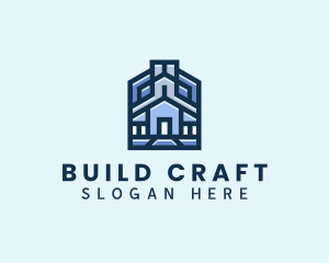 House Building Realty logo design