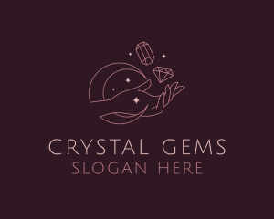 Jewelry Diamond Gems logo design