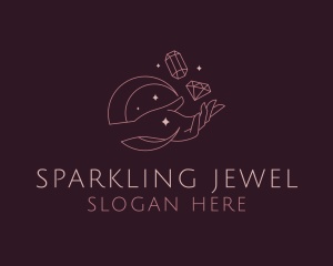 Jewelry Diamond Gems logo design