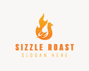 Roast - Roast BBQ Chicken logo design