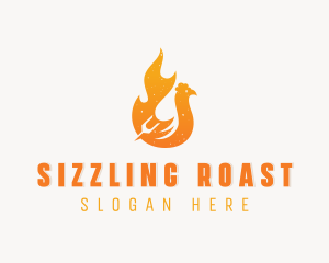 Roast - Roast BBQ Chicken logo design