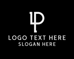 Startup Business Letter P logo design