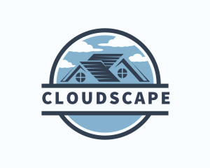 Clouds - Outdoor Clouds Roofing logo design