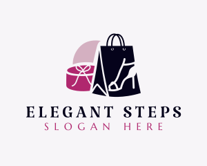 Fashion Shoe Shopping  logo design