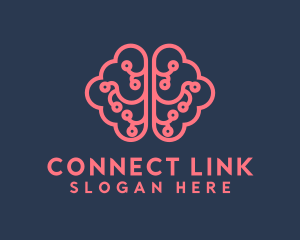 Brain Data Connection logo design