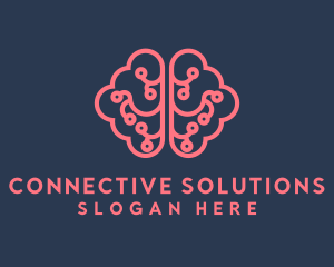 Brain Data Connection logo design