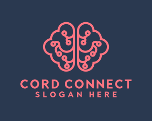 Brain Data Connection logo design