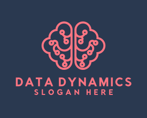 Brain Data Connection logo design