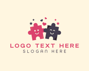 Puzzle - Puzzle Jigsaw Daycare logo design