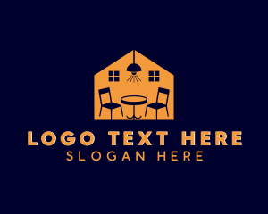 Lighting - Furniture Home Decor logo design