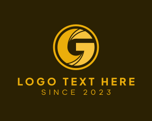 Advertising - Round Modern Letter G logo design