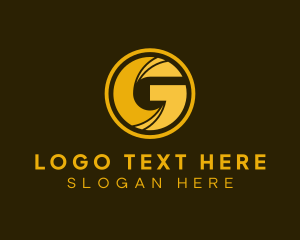 Round Modern Letter G Logo