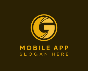Round Modern Letter G Logo