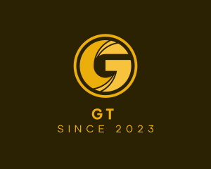 Round Modern Letter G logo design