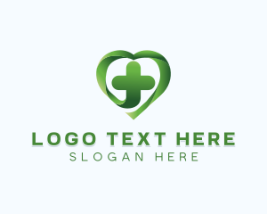 Health Care - Cross Heart Medical logo design