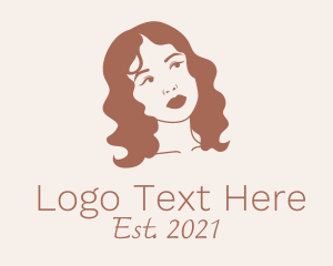 Vlogger - Woman Hair Salon logo design