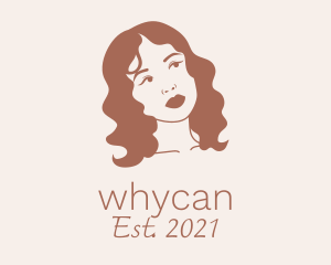 Hairdresser - Woman Hair Salon logo design