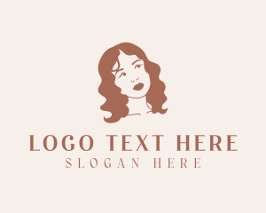 Woman - Woman Hair Salon logo design