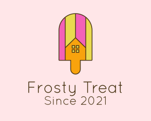 Popsicle - Ice Cream House logo design