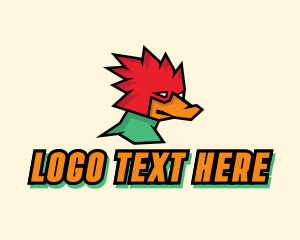 Bird - Duck Bird Gaming logo design