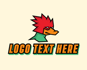Graffiti - Duck Bird Gaming logo design